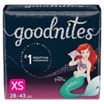 Goodnites Youth Pants for Girls X-Small Giga Pack Case of 44 thumbnail