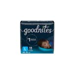 Goodnites Youth Pants Large Boy Jumbo Pack Package of 11 thumbnail