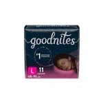 Goodnites Youth Pants Large Girl Jumbo Pack Package of 11 thumbnail