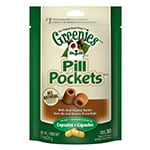 Greenies Canine Pill Pockets Peanut Butter Capsule 30/pk - 6 Pack thumbnail