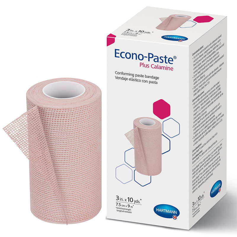 Hartmann Econo-Paste Plus Calamine Unna Boot Bandage 3inx10yds Case of 12