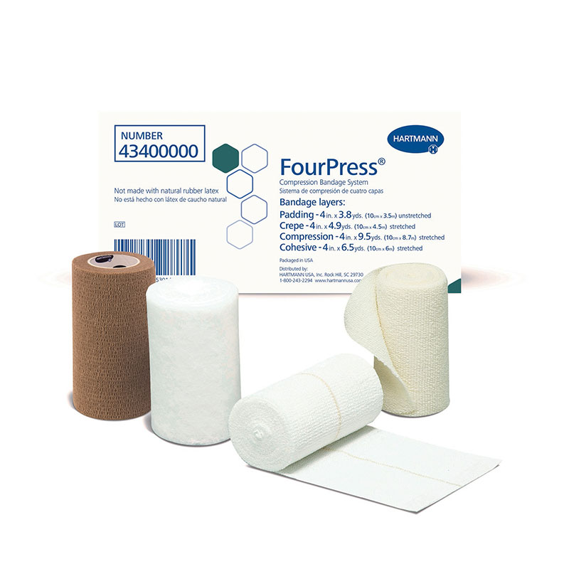 Hartmann FourPress Latex-Free Sterile Bandage System