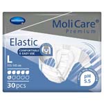 Hartmann MoliCare Premium Elastic Brief 6D Large 45-57 inch Case of 90 thumbnail