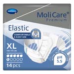 Hartmann MoliCare Premium Elastic Brief 6D X-Large 55-68 inch Pack of 14 thumbnail