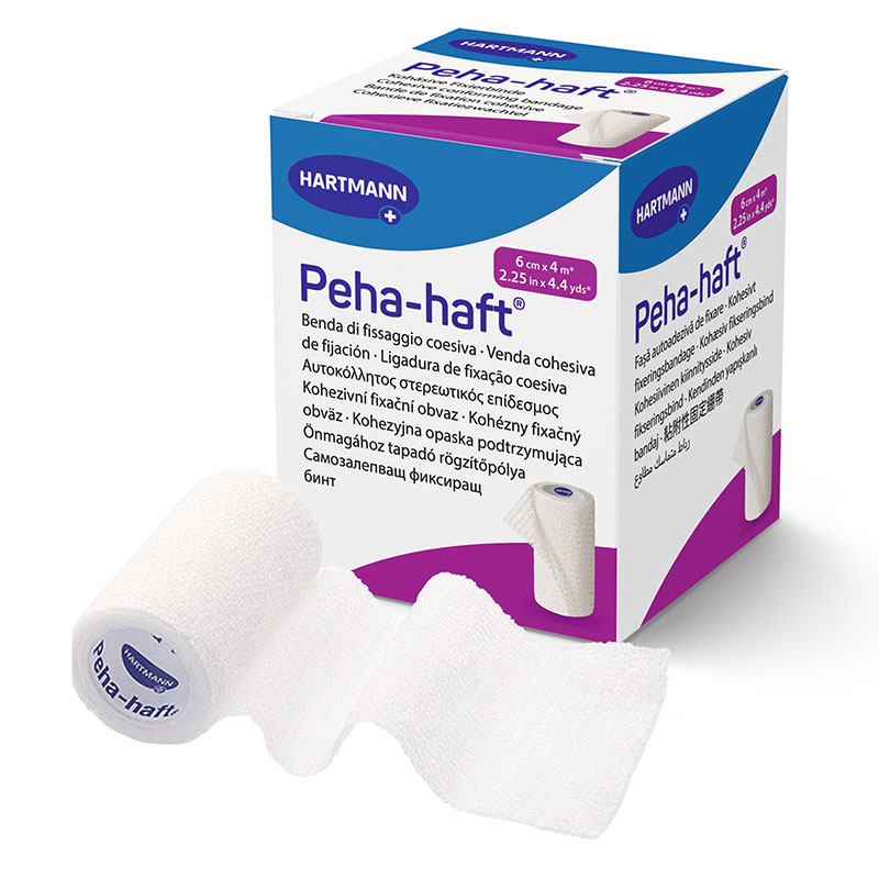 Hartmann Peha-Haft Absorbent Cohesive Gauze Bandage 2.25inx4.5yd Box of 90