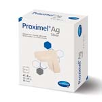 Hartmann Proximel Ag Silicone Foam Dressing with Border 4x4 inch Box of 10 thumbnail