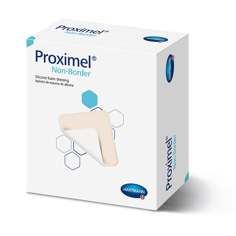 Hartmann Proximel Basic Adhesive Foam Dressing with Border 5x5 inch Box of 10