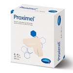 Hartmann Proximel Silicone Dressing with Border 4x4 inch Box of 10 thumbnail
