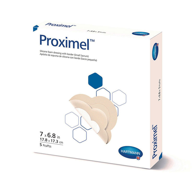 Hartmann Proximel Silicone Dressing with Border Small Sacrum Box of 5