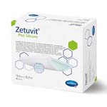 Hartmann Zetuvit Plus Silicone Non Border Superabsorbent Dressing 5x5 inch Box of 10 thumbnail