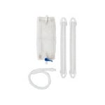 Hollister 9645 Vented Urinary Leg Bag Combination Pack Medium 18oz Box of 10 thumbnail
