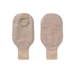 Hollister New Image Two-Piece Drainable Ostomy Pouch 18122 Clamp Closure Beige thumbnail