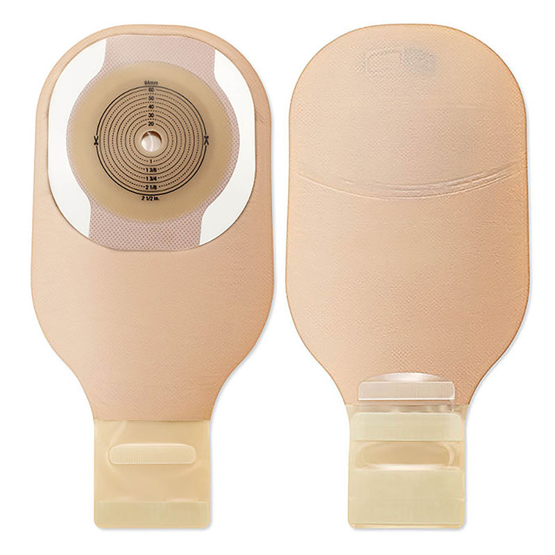 Hollister 8901 Premier CeraPlus 1-Piece Drainable Pouch Beige Box of 10