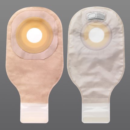 Hollister 8040 Premier 1-Piece Drainable Pouch Precut Lock N Roll Box of 10