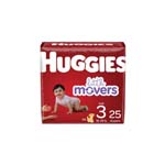 Huggies Little Movers Diapers Size 3 Jumbo Pack Case of 100 thumbnail