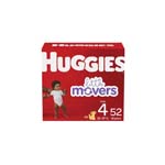 Huggies Little Movers Diapers Size 4 Big Pack Case of 52 thumbnail