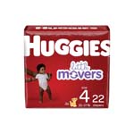 Huggies Little Movers Diapers Size 4 Jumbo Pack Case of 88 thumbnail