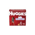 Huggies Little Movers Diapers Size 6 Jumbo Pack Case of 64 thumbnail