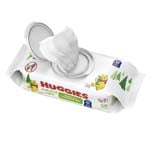 Huggies Natural Care Fragrance Free Baby Wipes Package of 56 thumbnail
