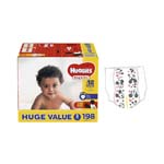 Huggies Snug and Dry Diapers Size 3 HUGE Pack Case of 198 thumbnail