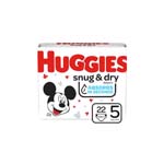 Huggies Snug and Dry Diapers Size 5 Jumbo Pack Package of 22 thumbnail
