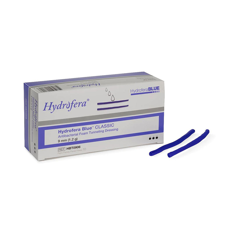 Hydrofera Blue Foam Tunneling Dressing 9mm Box of 10