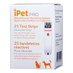 iPet PRO Blood Glucose Test Strips - 25ct thumbnail