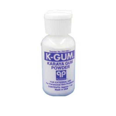 K-Gum Karaya Gum Powder 1oz Bottle