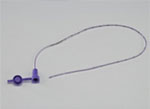 Covidien Purple Argyle Indwell Pediatric Feeding Tube 10 FR Each thumbnail