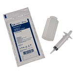 Covidien Kangaroo I.V. Pole Pouch with 60cc Flat-Top Syringe Each