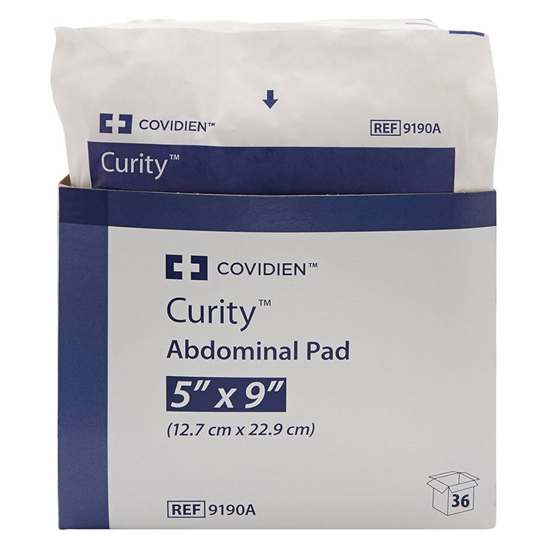 Covidien Curity Non Sterile Abdominal Pad 5x9 880ct
