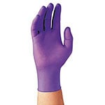 Kimberly Clark Nitrile Exam Gloves Purple Box of 50 - Large thumbnail