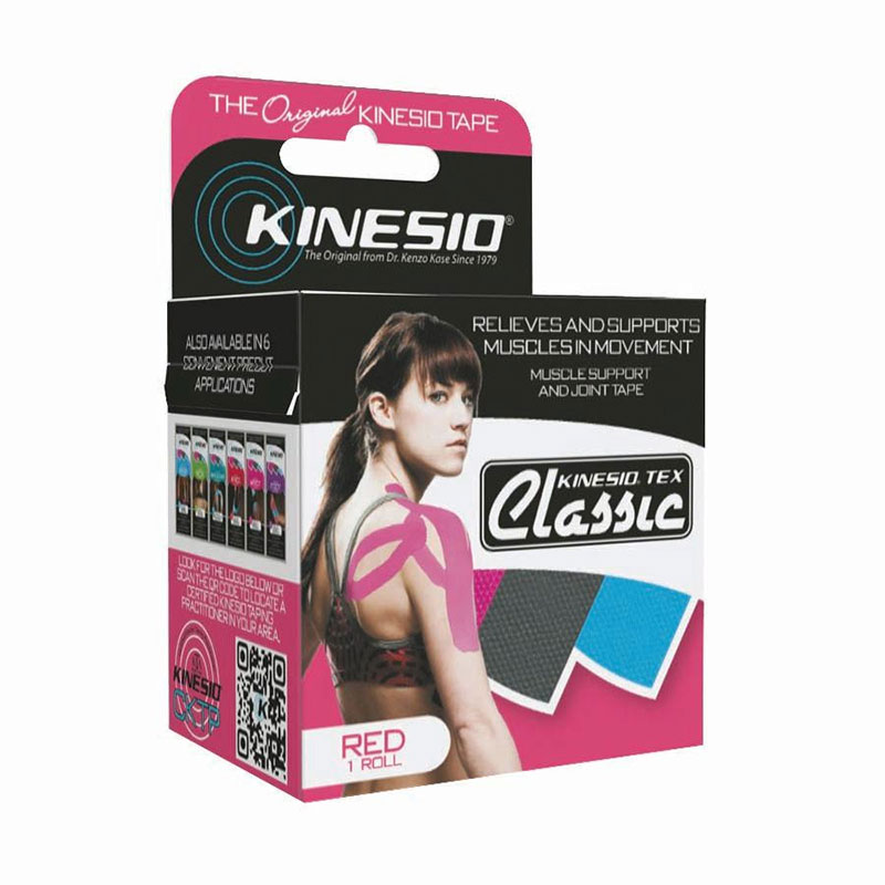 Kinesio Tex Classic Athletic Tape 2 inch x 13.1 ft - Red