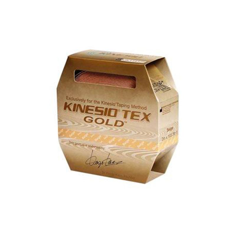 Kinesio Tex Gold Wave Elastic Athletic Tape 2 inch x 5.4 inch yd - Red