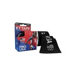 KT Tape Kinesiology Synthetic Tape, 4"x4" 20ct - Black USA thumbnail
