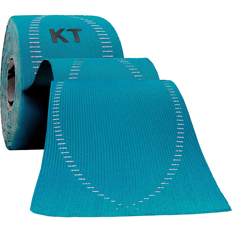 KT Tape Pro Synthetic Tape 2 inch x 10 inch Strips Laser Blue