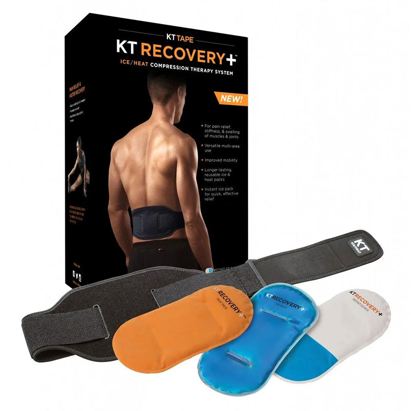KT Tape Recovery+ Ice/Heat Pack with Adjustable Strap