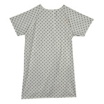 Mabis DMI Convalescent Gown with Side Tape Ties Diamond Print thumbnail