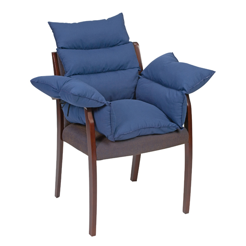 Mabis DMI Comfort Pillow Cushion Navy