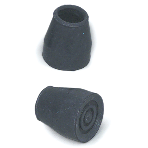 Mabis DMI Walker and Cane Replacement Tips Gray 1-1/8 inch