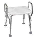 Mabis DMI Shower Chair Without Back thumbnail