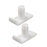 Mabis DMI Universal Walker Ski Glides Fits 7/8 & 1 Inside Diameter thumbnail