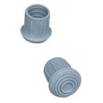 Mabis DMI Walker and Cane Replacement Tips 21 Gray 1-1/8 inch thumbnail