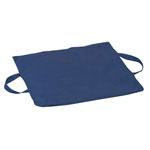 Mabis DMI Duro-Gel Flotation Cushion Poly/Cotton Cover Navy 16x18 thumbnail