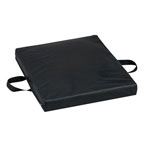 Mabis DMI Gel/Foam Cushion Leatherette Cover Black 16x18x2 thumbnail