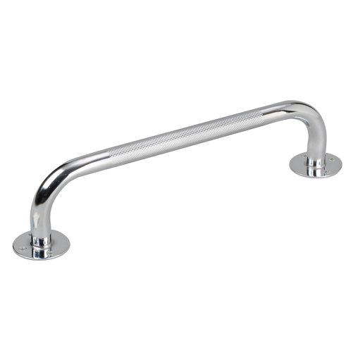 HealthSmart Steel Knurled Grab Bar 16