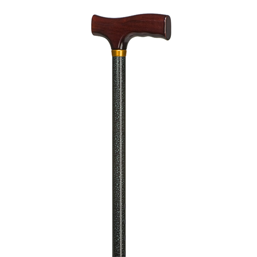 Mabis DMI Deluxe Adjustable Aluminum Cane Green Ice