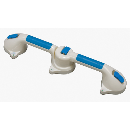 Mabis DMI Suction Cup Dual Grip Grab Bar 24 inch