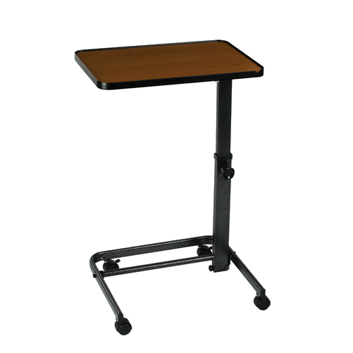 Mabis DMI Deluxe Heavy-Duty Over Bed Tilt-Top Table Black