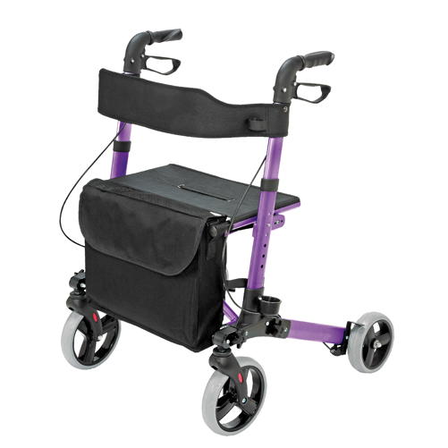 HealthSmart Gateway Rollator Purple